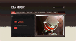 Desktop Screenshot of music.etapublishing.com