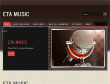 Tablet Screenshot of music.etapublishing.com
